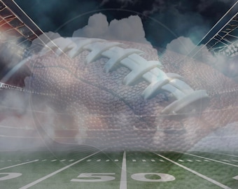 Football Field Background with smoke and lights, Football Backdrop, Football Stadium Background Image - High Quality Download