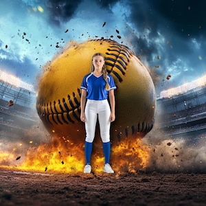 Softball Background PNG - Photography Backdrop | Softball Backdrop ...