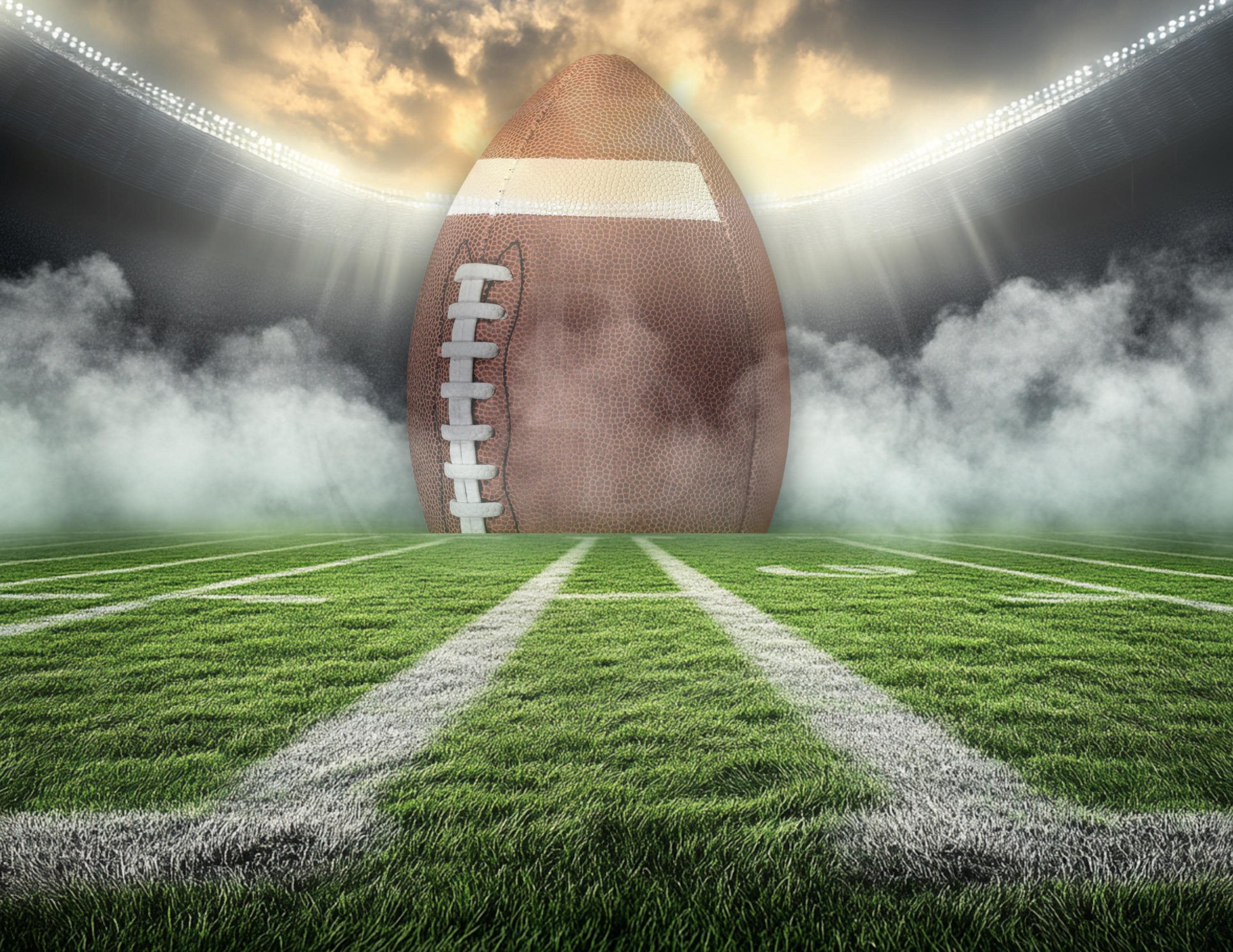 Football Field Stadium Backdrop: High-resolution Digital Design ...