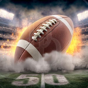 Sports Field Background with smoke and lights, Football Backdrop, Football Stadium Background Image - Football High Quality Download