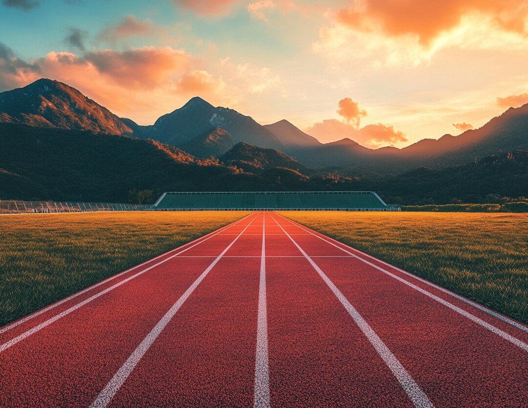 Track and Field Digital Backdrop: Sports Photography Background (PNG ...