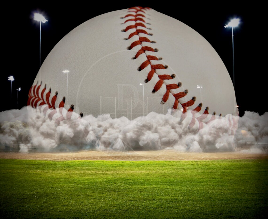 thumbnail image 2 of Baocicco 10x8ft Vinyl Football Stadium Backdrop Stadium Spotlight Photography 2 of 14