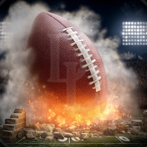 Football Field PNG / Stadium Background Digital Download / Game Day Backdrop / Sports Field for Sublimation & Crafts