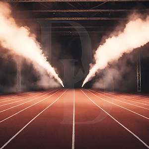Toile de fond d'athlétisme, toile de fond de photos de sport, modèle Photoshop, conception de toile de fond de sport PNG - téléchargement numérique haute résolution