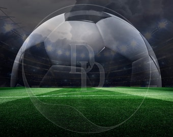 Fußballplatz, Sport Kulisse, Team Foto, Fußball Banner, Fußballplatz Kulissen, Tumbler Design - Digital Download