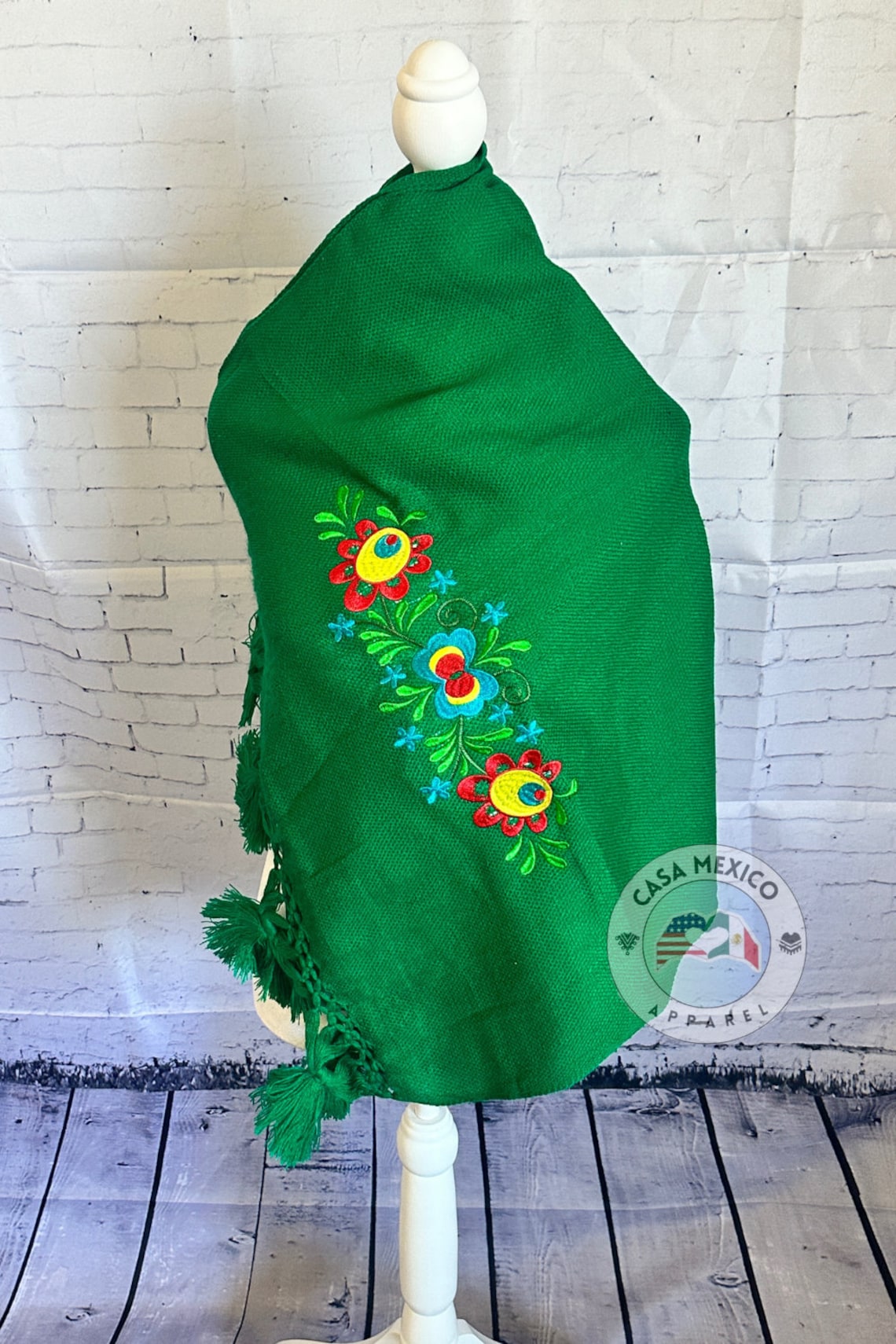 Mexican Rebozo Scarf, For Natural Labor Massage, Belly Binding - View #2