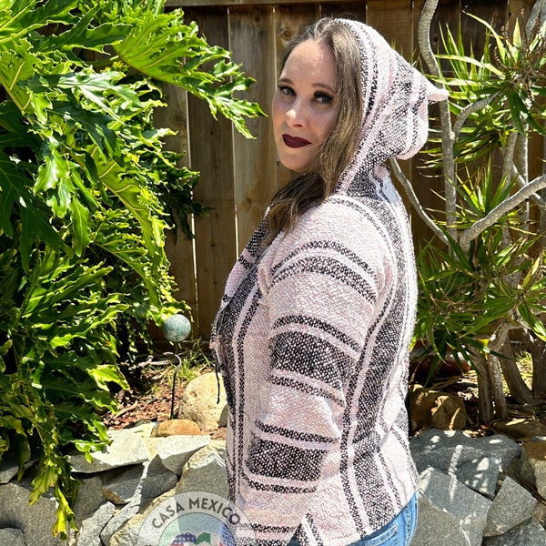 Mexican Baja Hoodie, Jorongo Mexicano, Jerga, Drug Rug, Hoddie Baja Poncho, Mexican Poncho, Mexican Jerga, Mexican Jorongo, Mexican Hoddie