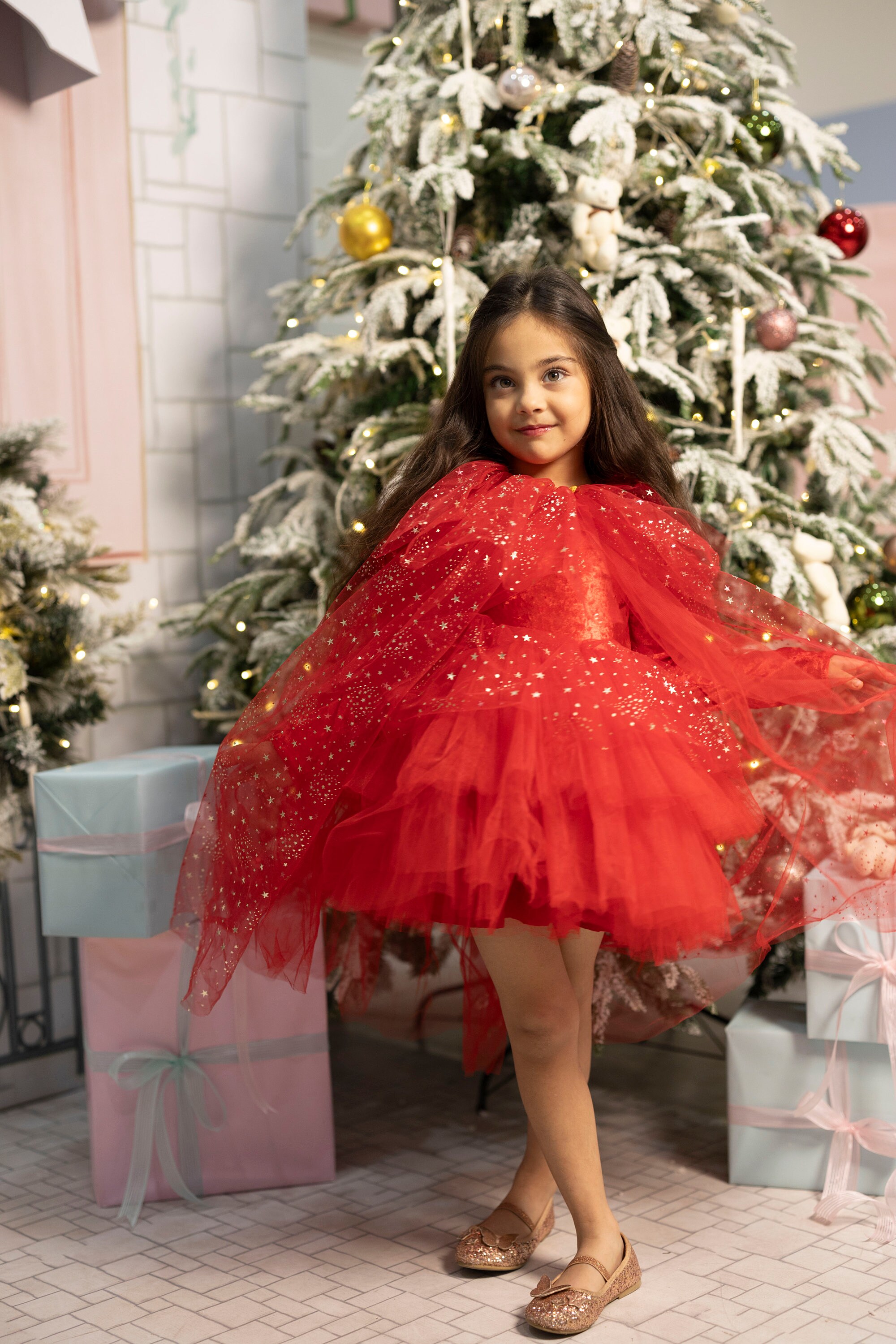 christmas dress 14 Girls holiday Christmas dress, red plaid dress, holiday clothing, pinafore Christmas dress