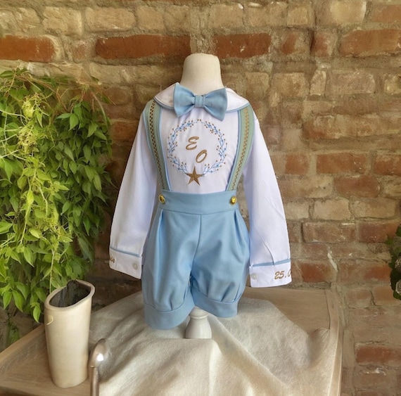 Buy Baby Blue Kids Birthday Suit Set, Baby Boy Short Pant Special