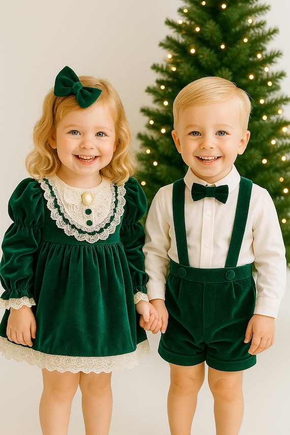 green emerald velvet dress Boy Smells main image 1