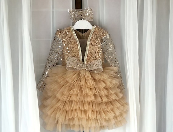 Gold Sequin Baby Girl Birthday Dress, Sparkle Girl Birthday Dress, Toddler Kids Birthday Dress, Girls Pageant Dress, Toddler Sequin Dress Gold Sequin Baby Girl Birthday Dress, Sparkle Girl Birthday Dress, Toddler Kids Birthday Dress, Girls Pageant Dress, Toddler Sequin Dress