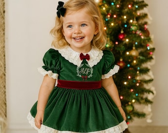 green velvet infant christmas dresses Dress: Baby Girl Holiday Outfit red velvet christmas dress