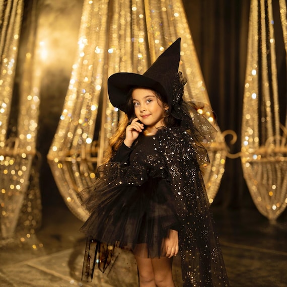Kids Black fairy witch costume whimsical witch , Kids halloween costume, girls witch costume/baby halloween costume/soft witch costume Kids Black fairy witch costume whimsical witch , Kids halloween costume, girls witch costume/baby halloween costume/soft witch costume