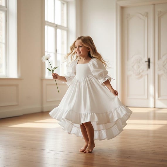 boho chic first communion dress Amazon.com: Boho-Chic Flower Girl Dress Lace First Communion Dresses (6, Off-White) : Clothing, Shoes & Jewelry