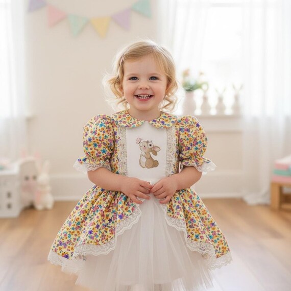 toddler girl easter dress Zhuashum Easter Dresses For Girls 4-5 Years Crewneck Dress Spring Sleeveless Solid Color Sundress Lovely Sweet Simple Style Clothes For Girls Blue