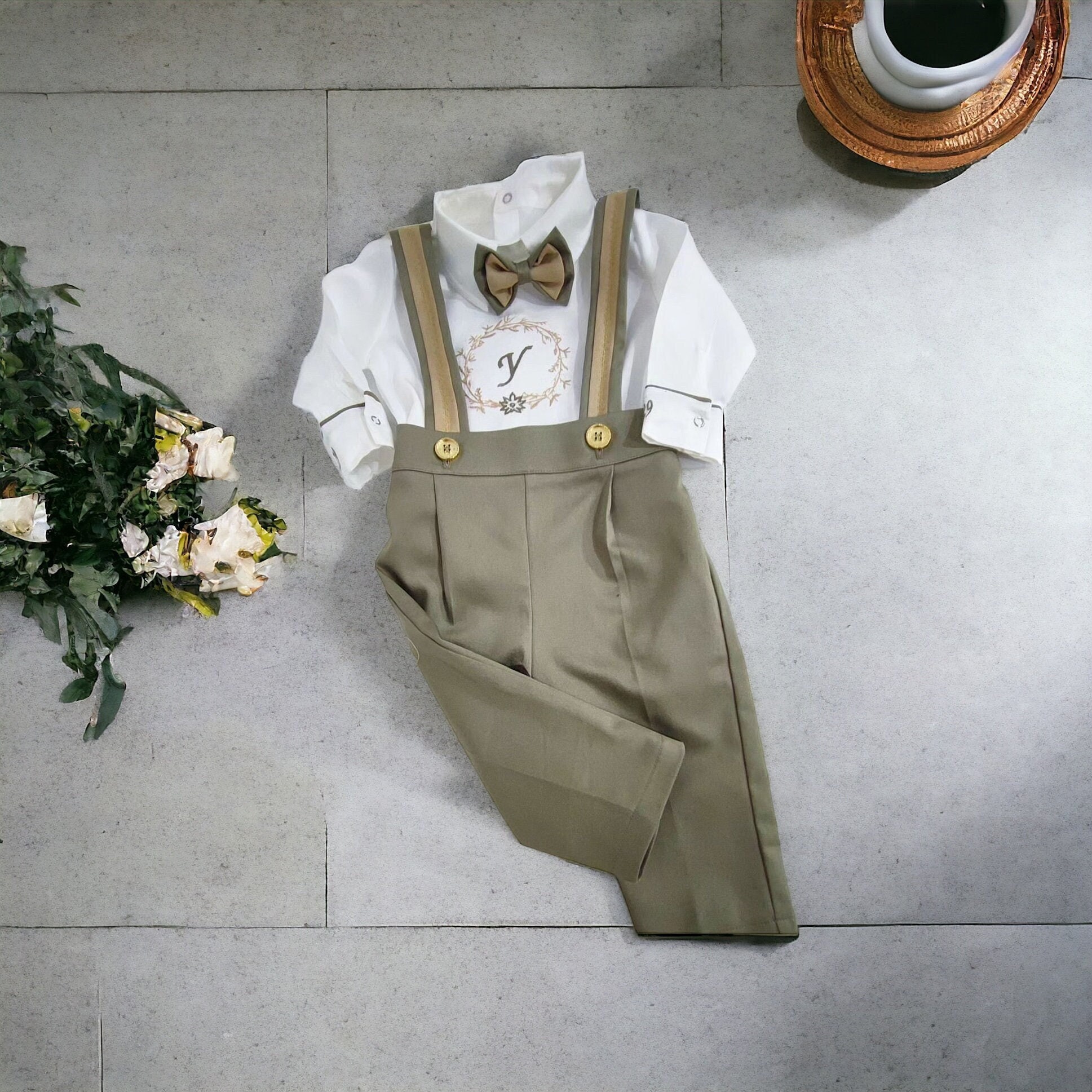 Boys Sage Green Dress Shirt - Etsy Boys Sage Green Dress Shirt - Etsy