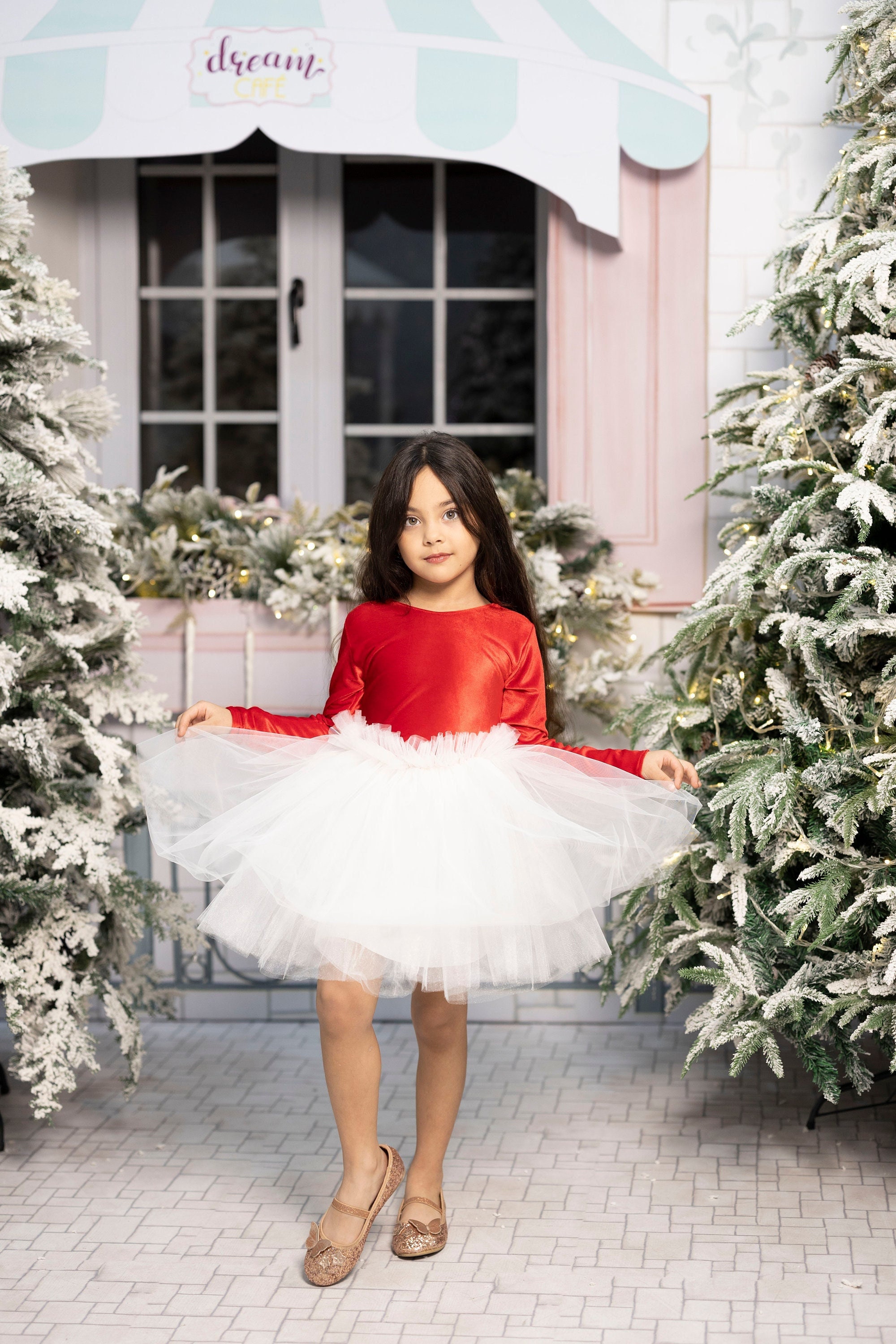 Red Velvet Girls Baby Christmas Dress Kids Christmas Dress Outfit Look Kids Christmas Evening Dress Christmas Photoshoot Tulle Dress Etsy Canada