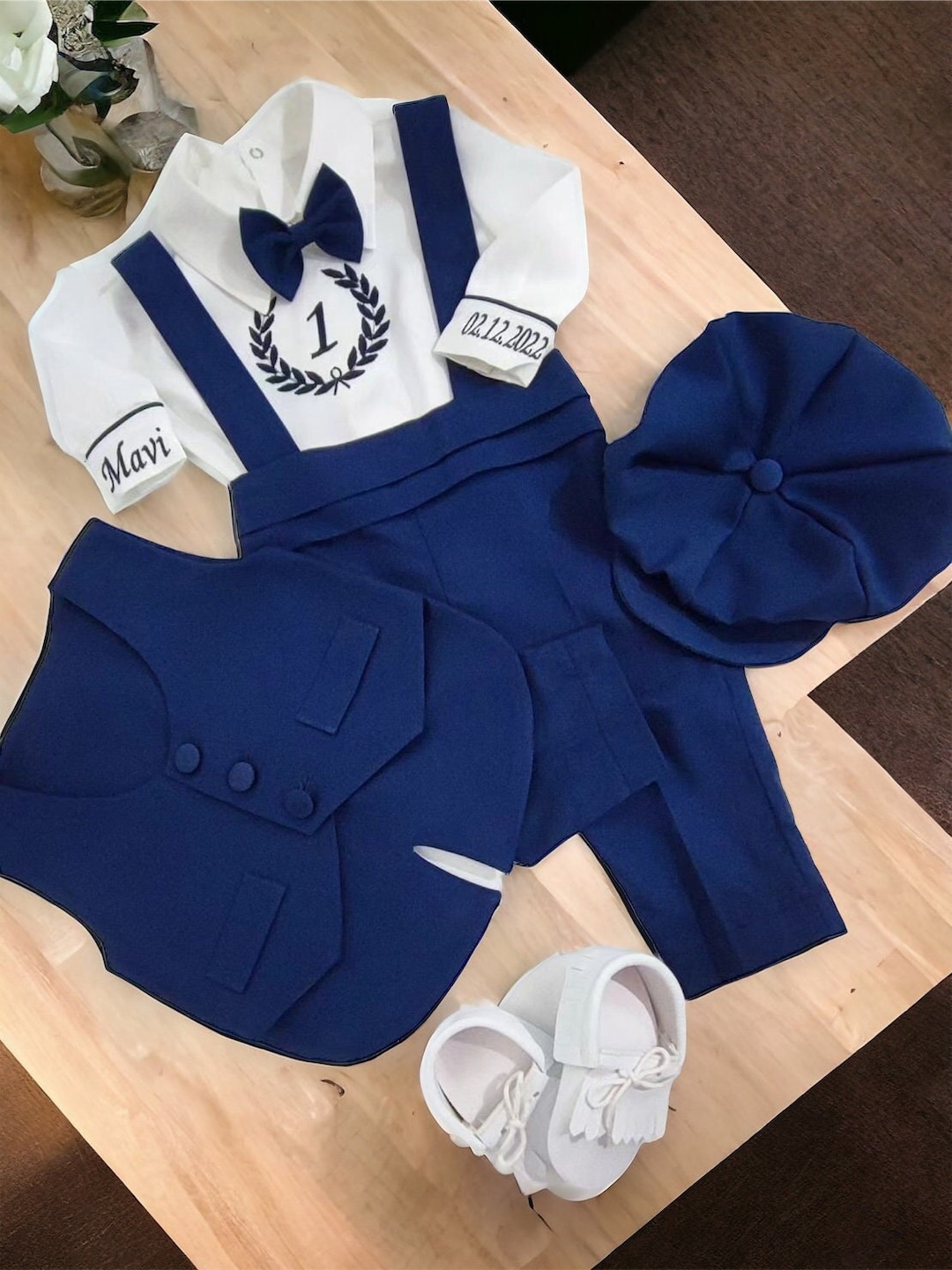 Black Label Design Dress For Baby Boy In Blue Color #104 main image 0
