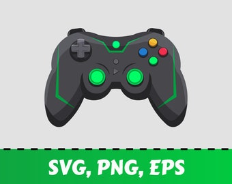 Game Controller SVG, Gamer Cut Files for Cricut, Silhouette