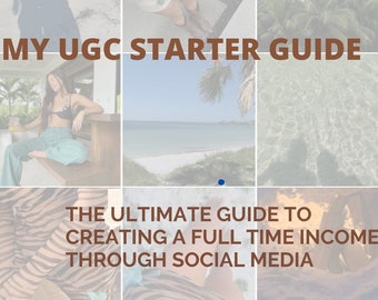 My Personal Guide to Making an Income through UGC |Content Creator Full Time |Quit your 9-5 |Passive Income |User Generated Content Guide