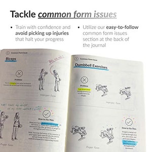 The Dumbbell Home Workout Journal. 13-Week Program. Fitness Planner / Workout Book that only requires dumbbells. Workout Journal for Women & Men. Workout Planner for Women. Workout Log Book / Fitness Journal / Workout Notebook. Digital Planner