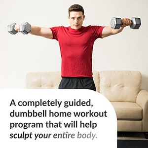 The Dumbbell Home Workout Journal. 13-Week Program. Fitness Planner / Workout Book that only requires dumbbells. Workout Journal for Women & Men. Workout Planner for Women. Workout Log Book / Fitness Journal / Workout Notebook. Digital Planner