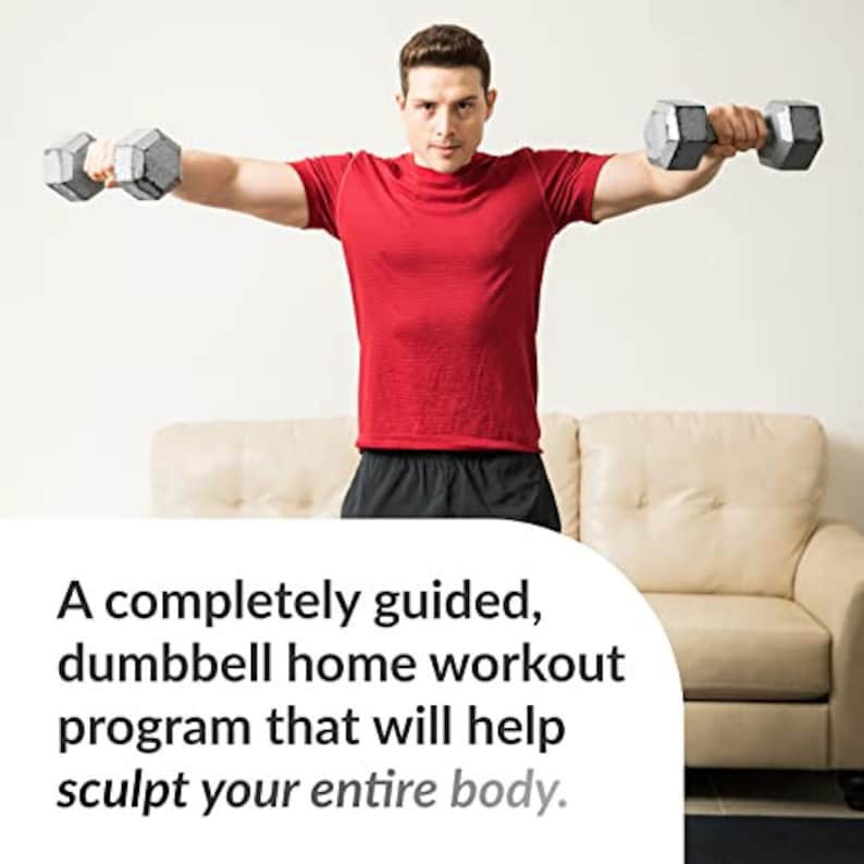 The Dumbbell Home Workout Journal. 13-Week Program. Fitness Planner / Workout Book that only requires dumbbells. Workout Journal for Women & Men. Workout Planner for Women. Workout Log Book / Fitness Journal / Workout Notebook. Digital Planner