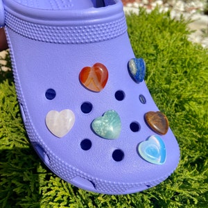 Crystal Crocs Jibbitz Croc accessory gemstone croc pins shoe clips gibbitz for clogs style shoes