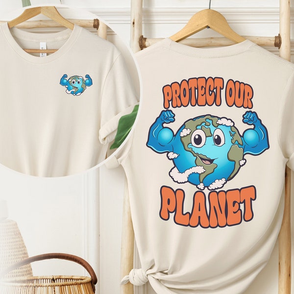 Nature Lover Shirt, Earth Day Gift, Enviromental Tshirt, Activist, Cute, Hippie, Boho, Save the Planet, Retro, Groovy, Mother Earth