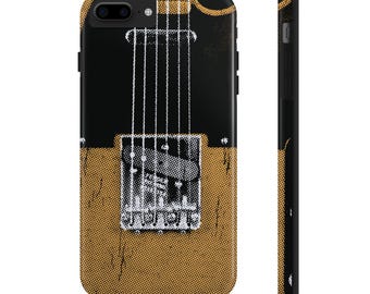 Custodia per telefono con chitarra Telecaster iPhone Samsung Galaxy