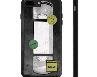 Custodia per telefono VHS Horror Tape iPhone Samsung Galaxy