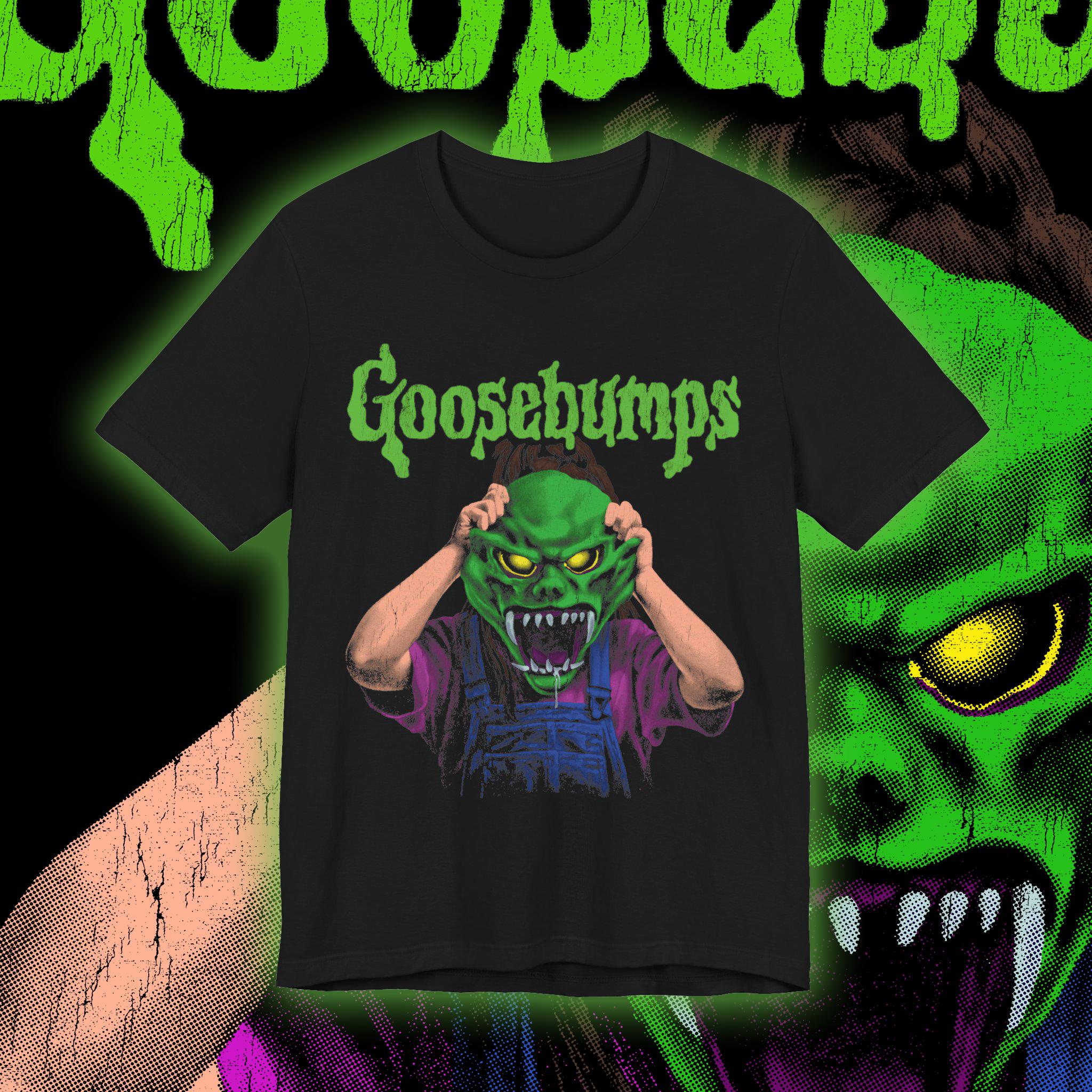 Goosebumps Shirt the Haunted Mask R.L. Stine - Etsy