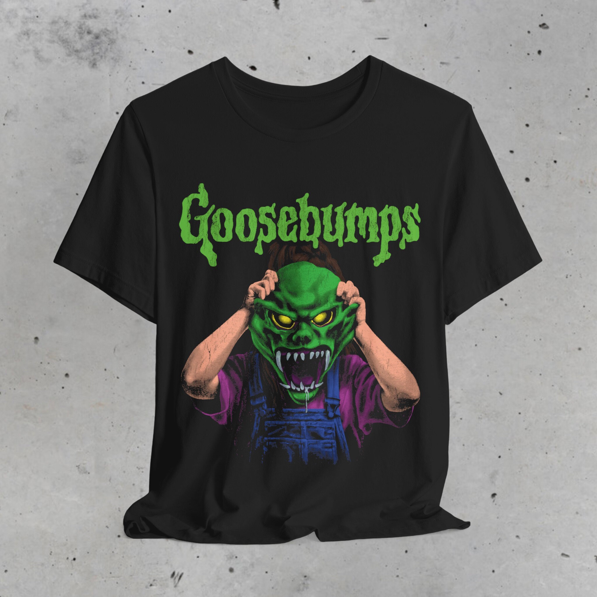 Goosebumps Shirt the Haunted Mask R.L. Stine - Etsy