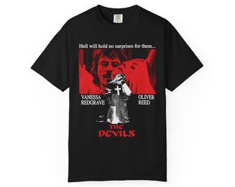 Die Teufel Filmplakat T-Shirt | Vanessa Redgrave Oliver Reed Comfort Farben