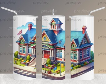 School Days Clipart Bundle of 15 - Instant Download   Sublimation Design, books, schoolhouse, playground, students