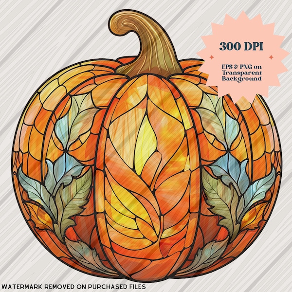 Tis the Season PNG Stained Glass Its Fall Yall PNG Happy Fall Yall Watercolor Clipart