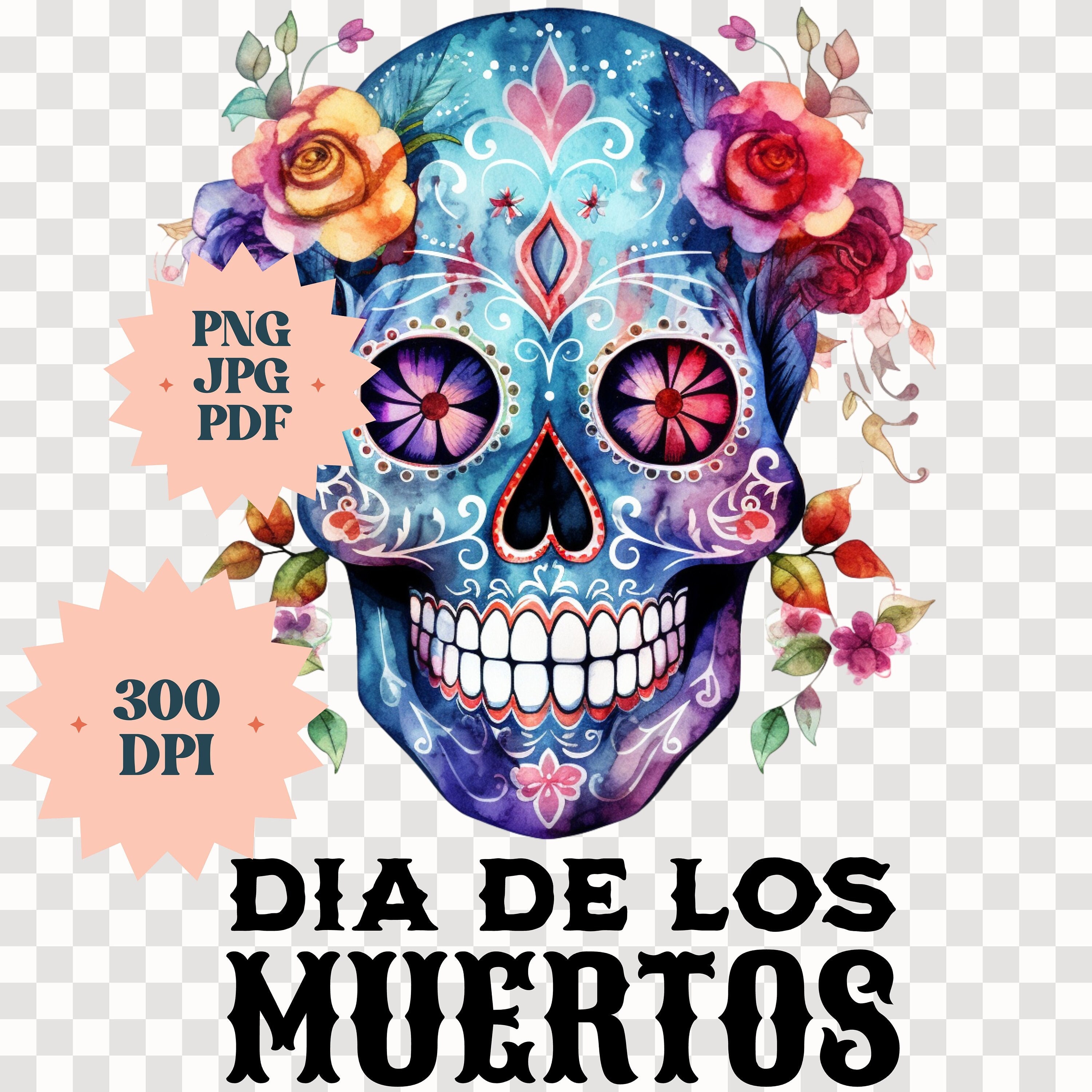 PILLOWS - SUGAR SKULL #23 Dia de los Muertos Day of the Dead