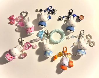 Miffy Bunny Keychain | Kawaii Bag Charm