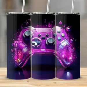 Game Tumbler Wrap | Tumbler For Gamer | Video Game Gift | Gamer Sublimation Tumbler Wrap | Gamer Tumbler Sublimation Designs Download Png