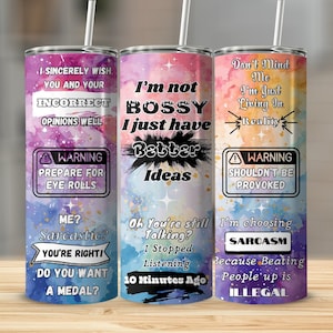 Sarcastic Mama Tumbler Design: Funny Quotes PNG (Digital Download)
