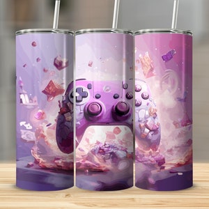 Game Tumbler Wrap | Tumbler For Gamer | Video Game Gift | Gamer Sublimation Tumbler Wrap | Gamer Tumbler Sublimation Designs Download Png