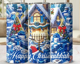 Hanukkah Png | Jewish Png | Sublimate Designs Download | Instant Digital Download | Hanukkah Tumbler | Winter Tumbler | Sublimation Tumbler