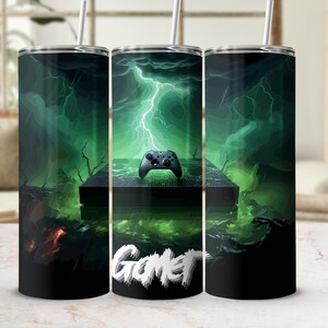 Game Tumbler Wrap | Gamer Tumbler Wrap | Inspirational Tumbler Design | Gamer Gift Idea | 3D Gamer Sublimation Designs | Gaming Accessories