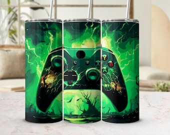 Game Tumbler Wrap | Gamer Tumbler Wrap | Inspirational Tumbler Design | Gamer Gift Idea | 3D Gamer Sublimation Designs | Gaming Accessories