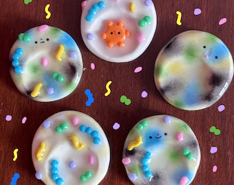Moldy Bacteria Worry Stone