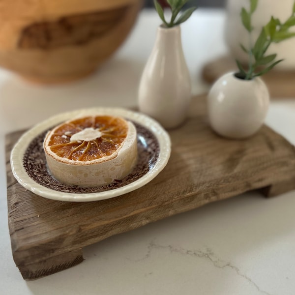 Kleines Holztablett, Rustikales Catch All Tablett, Bauernhaus Dekor Tablett, Mini Couchtisch Tablett, Schlüsseltablett, Badezimmer Thekentablett, Einweihungsgeschenk