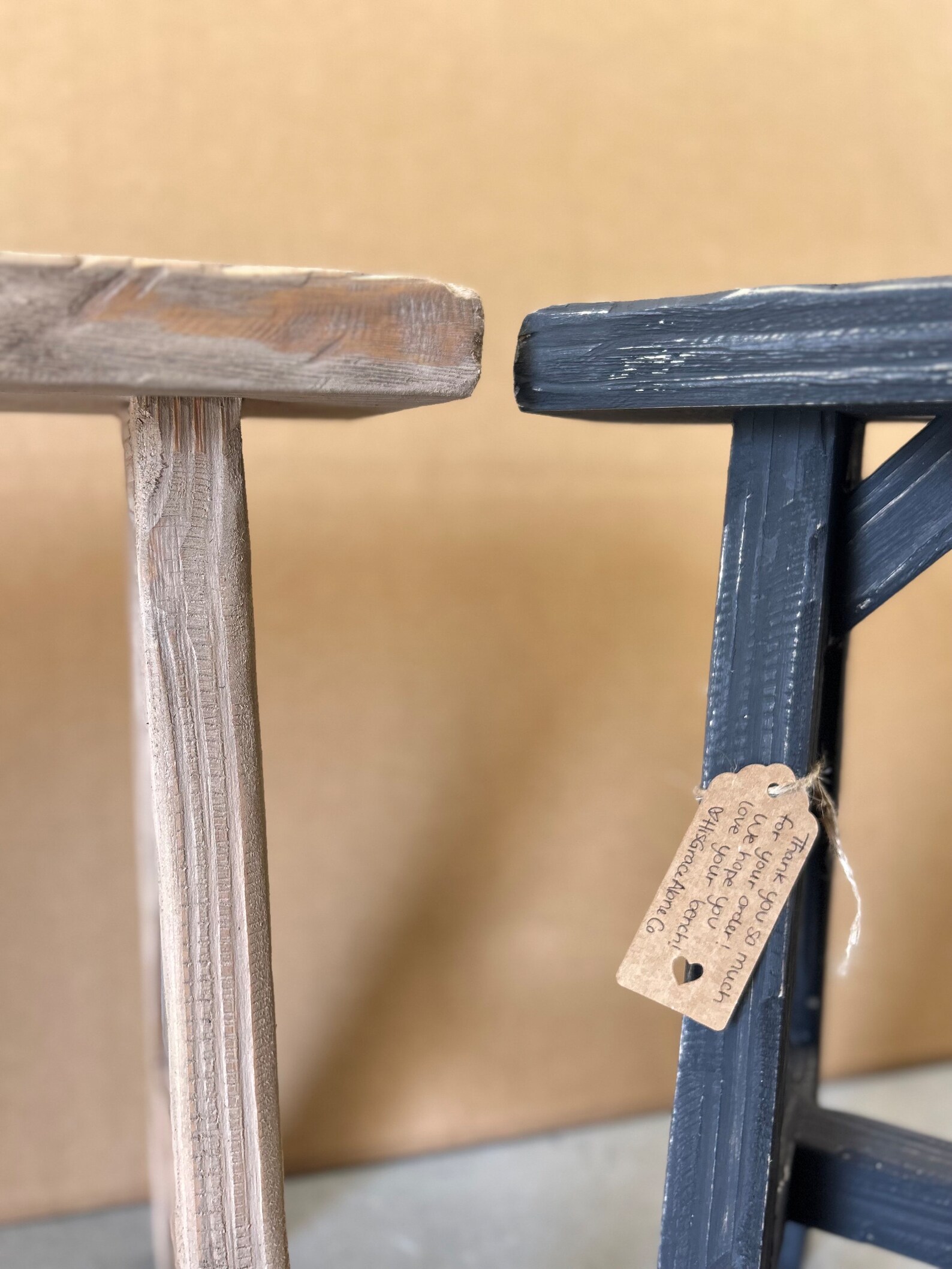 Vintage Inspired Skinny Bench Weathered Wood Rustic Bench Etsy