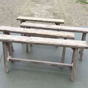 Vintage Inspired Skinny Bench, Weathered Wood, Rustic Bench, Home Decor, Primitive Antique Bench, Sofa Bench, bedroom, Noodle Bench