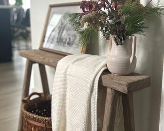 Vintage Inspired Skinny Bench, 36 x 6, Narrow Weathered Wood, Rustic Bench, Home Decor, Primitive Antique Bench, Sofa Bench, Noodle Bench
