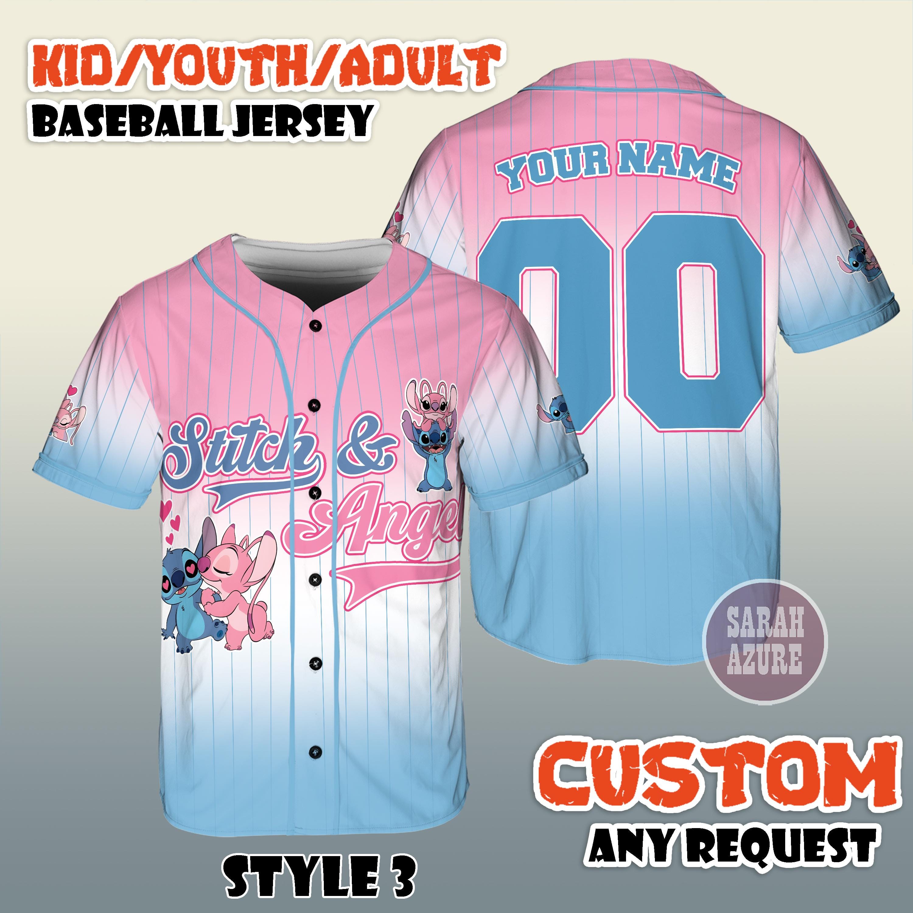 Lilo and stitch baseball jersey - Etsy 日本